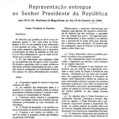 Representação PR 1946