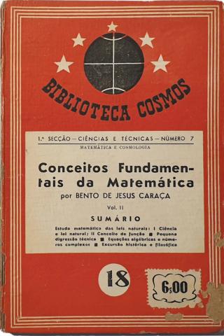 Conceitos Fundamentais da Matemática (Vol. II)