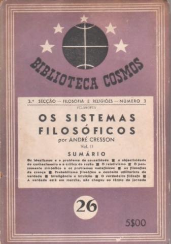 Os Sistemas Filosóficos (Vol. II)