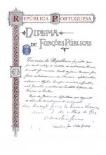 Diploma de Funções Públicas