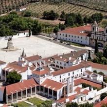 Vista aérea de Vila Viçosa (Paço Ducal)