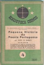 Pequena História da Poesia Portuguesa (Esboço da sua Evolução)