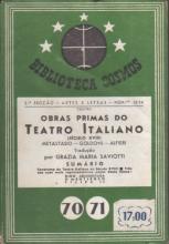 Obras Primas do Teatro Italiano (Século XVIII)