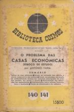 O Problema das Casas Económicas (Esboço de Estudo)