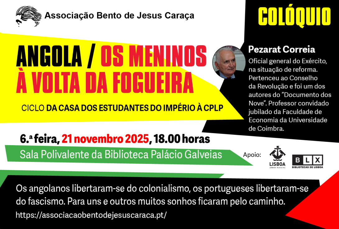 Angola - os meninos à volta da fogueira